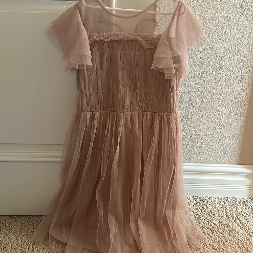 Girls here pink dress